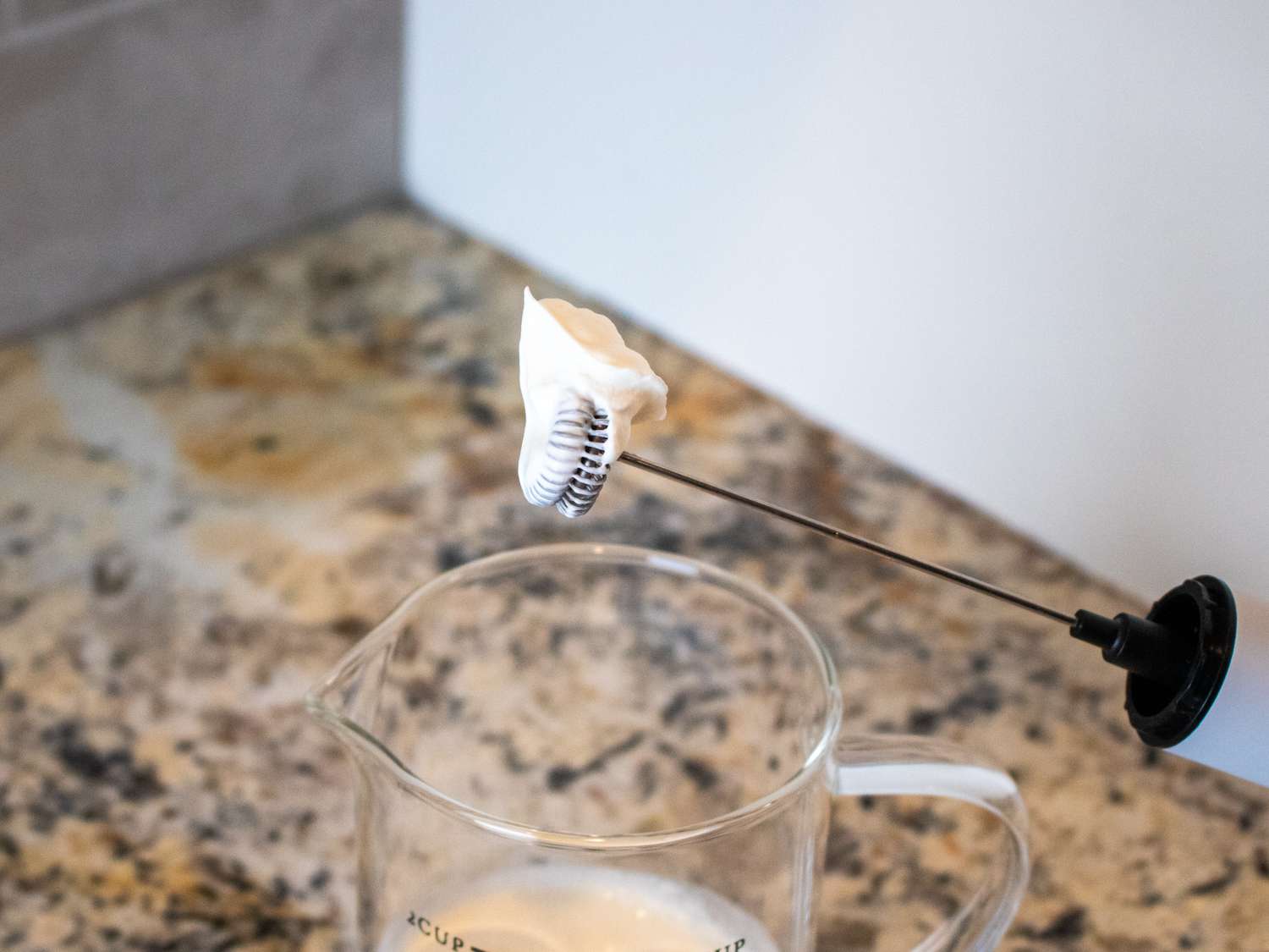 The Golde Superwhisk making whipped cream